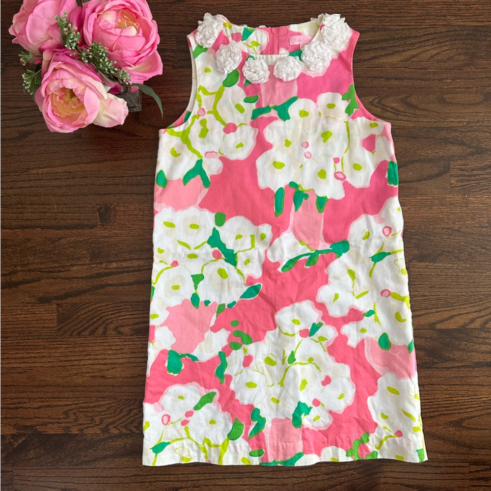 Vintage Lilly Pulitzer It Can Be Arranged shift dress, size 14